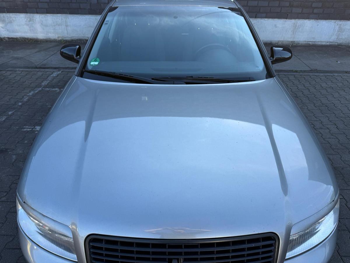Audi A4 B6 original Motorhaube LY7Q Atlasgrau Metallic BJ03